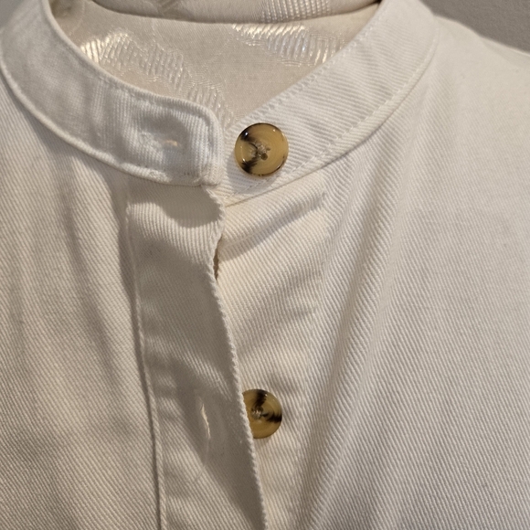 Who What Wear Puff Sleeve Cotton Denim Dress Size XXL - Picture 7 of 10